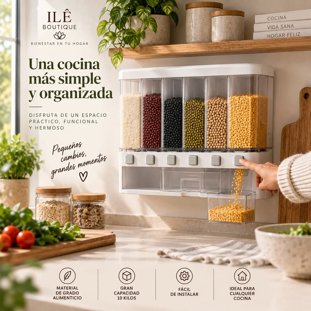 Dispensador de Granos y Cereales
