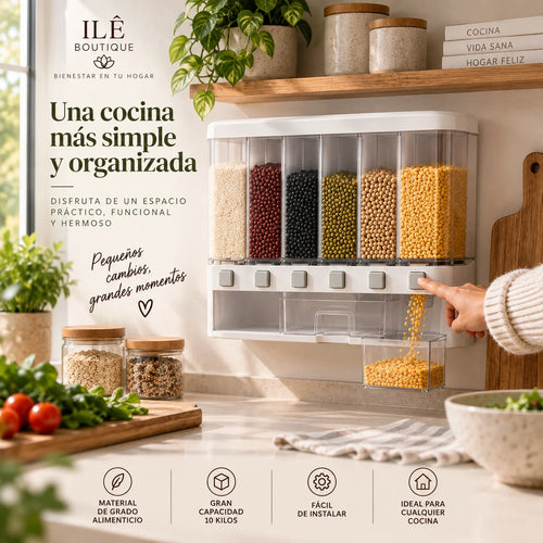 Dispensador de Granos y Cereales