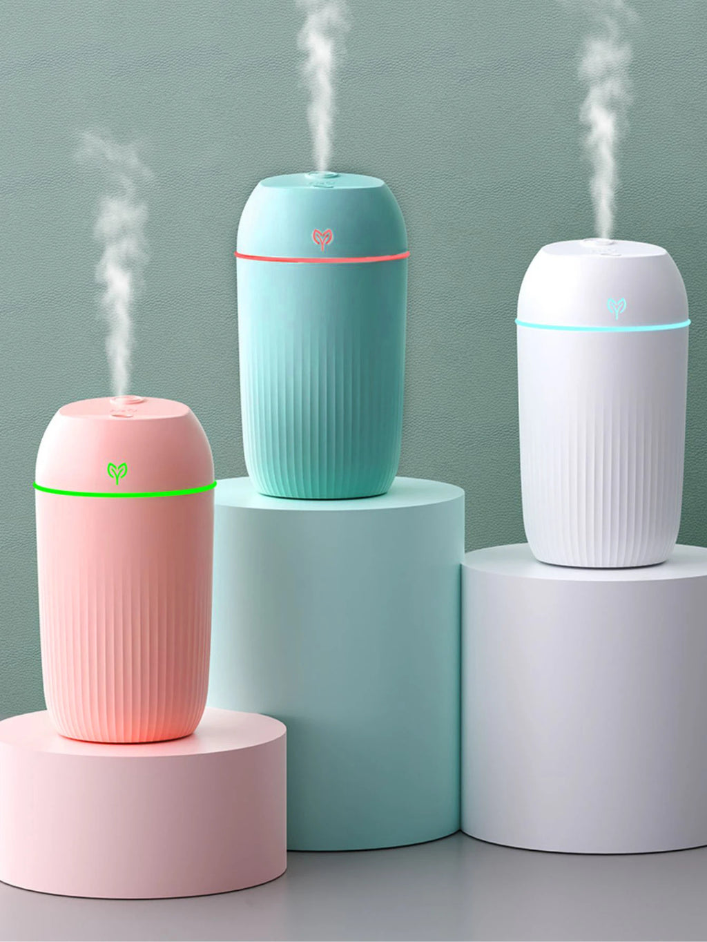 420ml Portable USB Ultrasonic Air Mini Humidifier Essential Oil Diffuser Car Purifier Aroma Anion Mist Maker